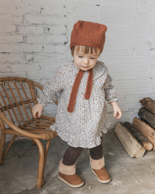 Vestido estampado de flores- BÚHO