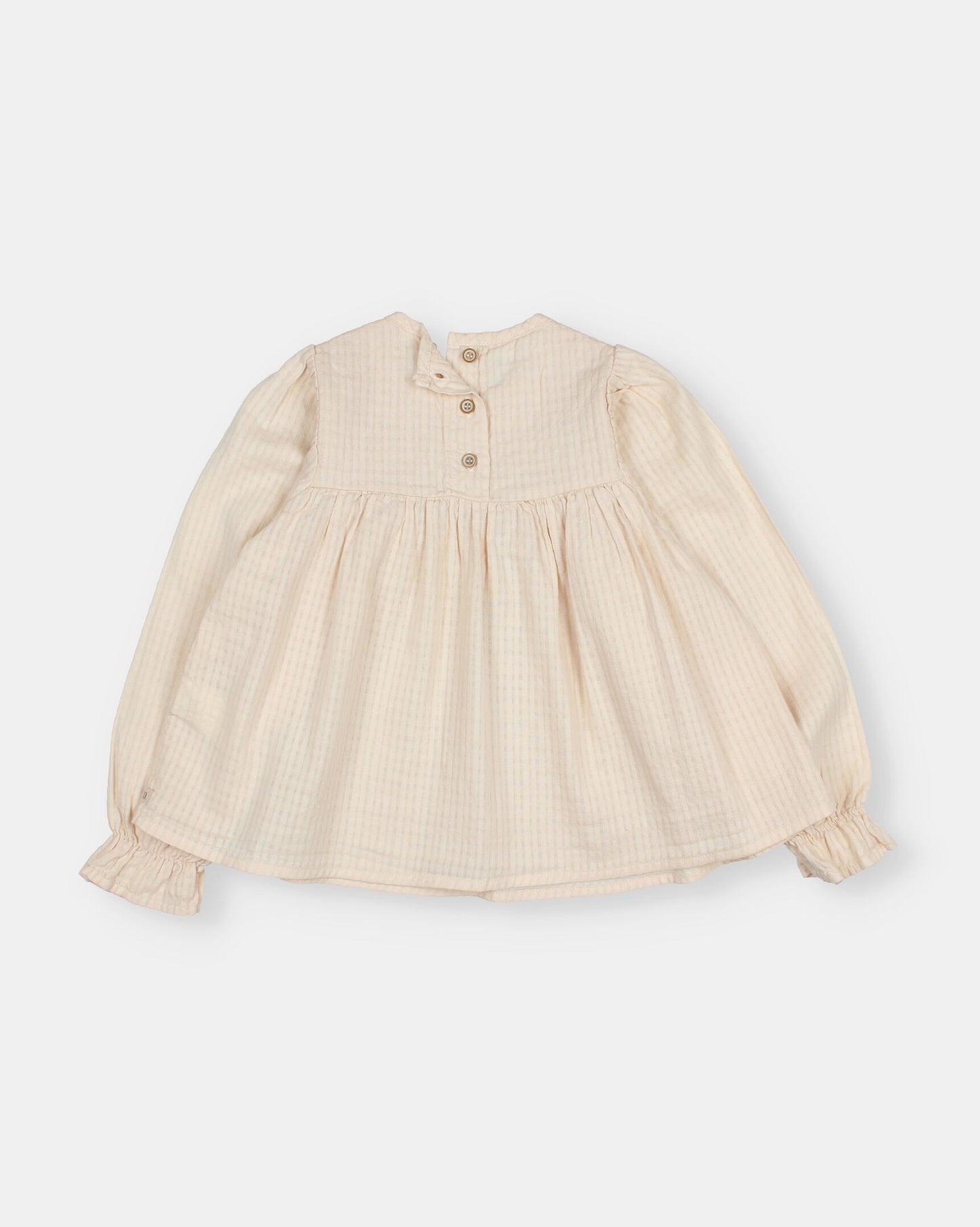 Blusa sheer check- BÚHO