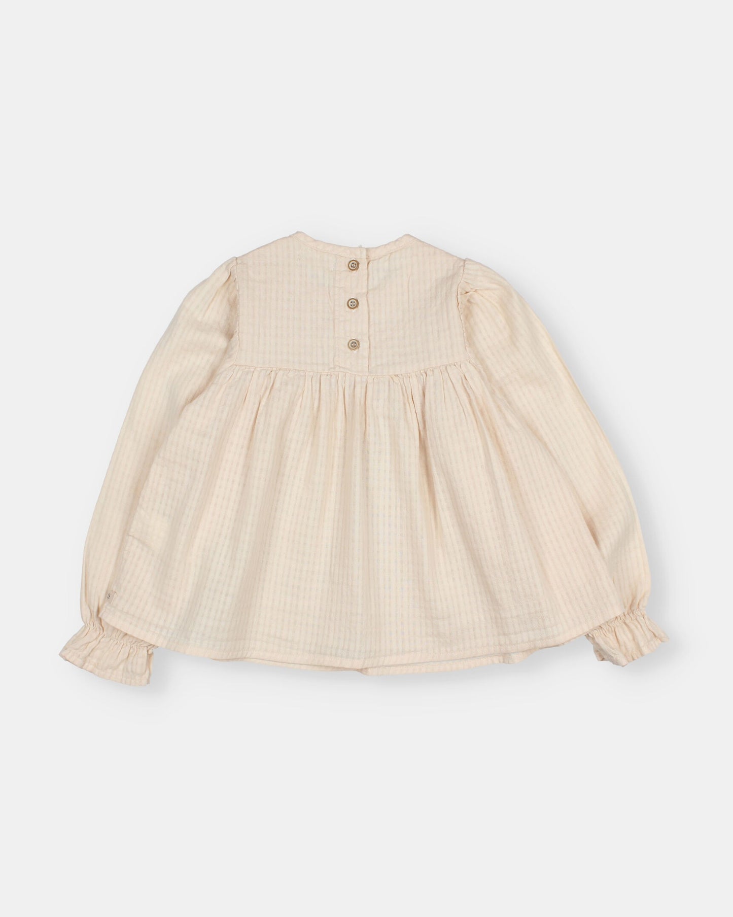 Blusa sheer check- BÚHO
