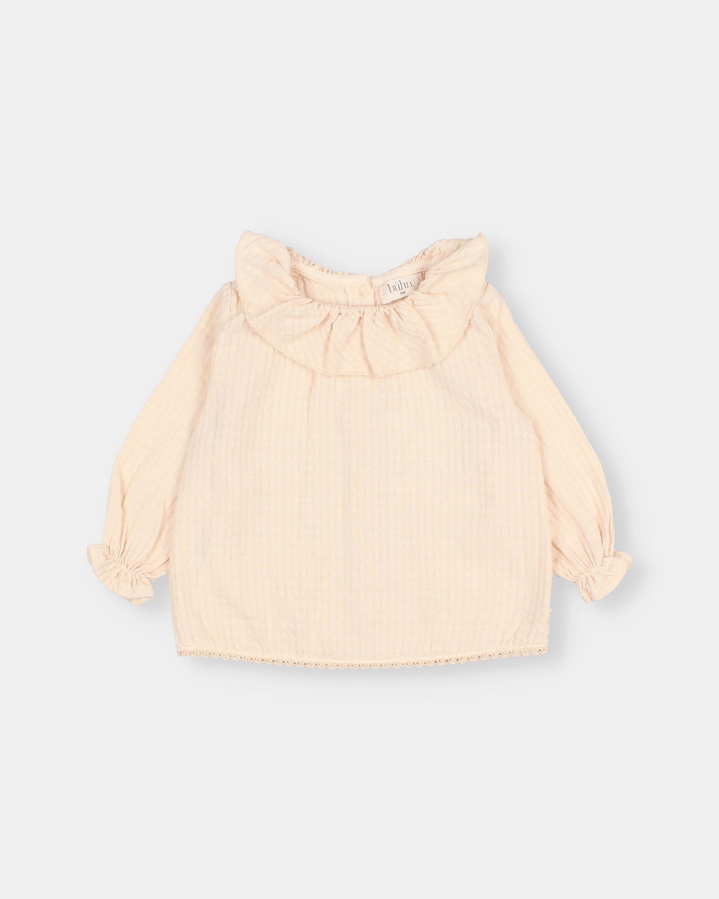 Blusa sheer check- BÚHO