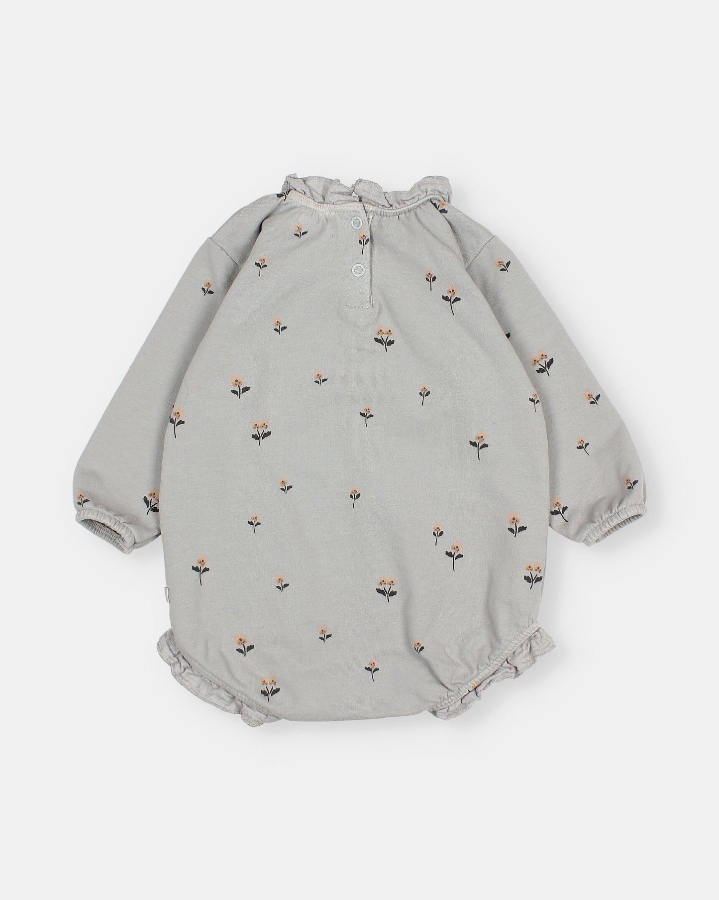 Pelele de pana con estampado de flores- BÚHO