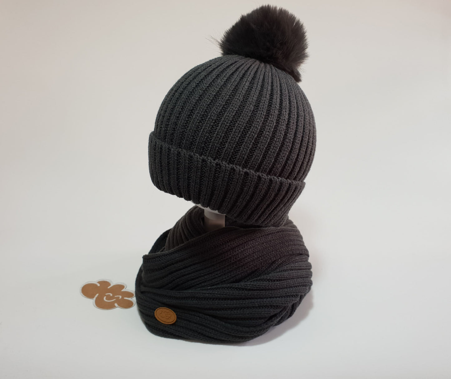 Conjunto de gorro y cuello - Monnuage