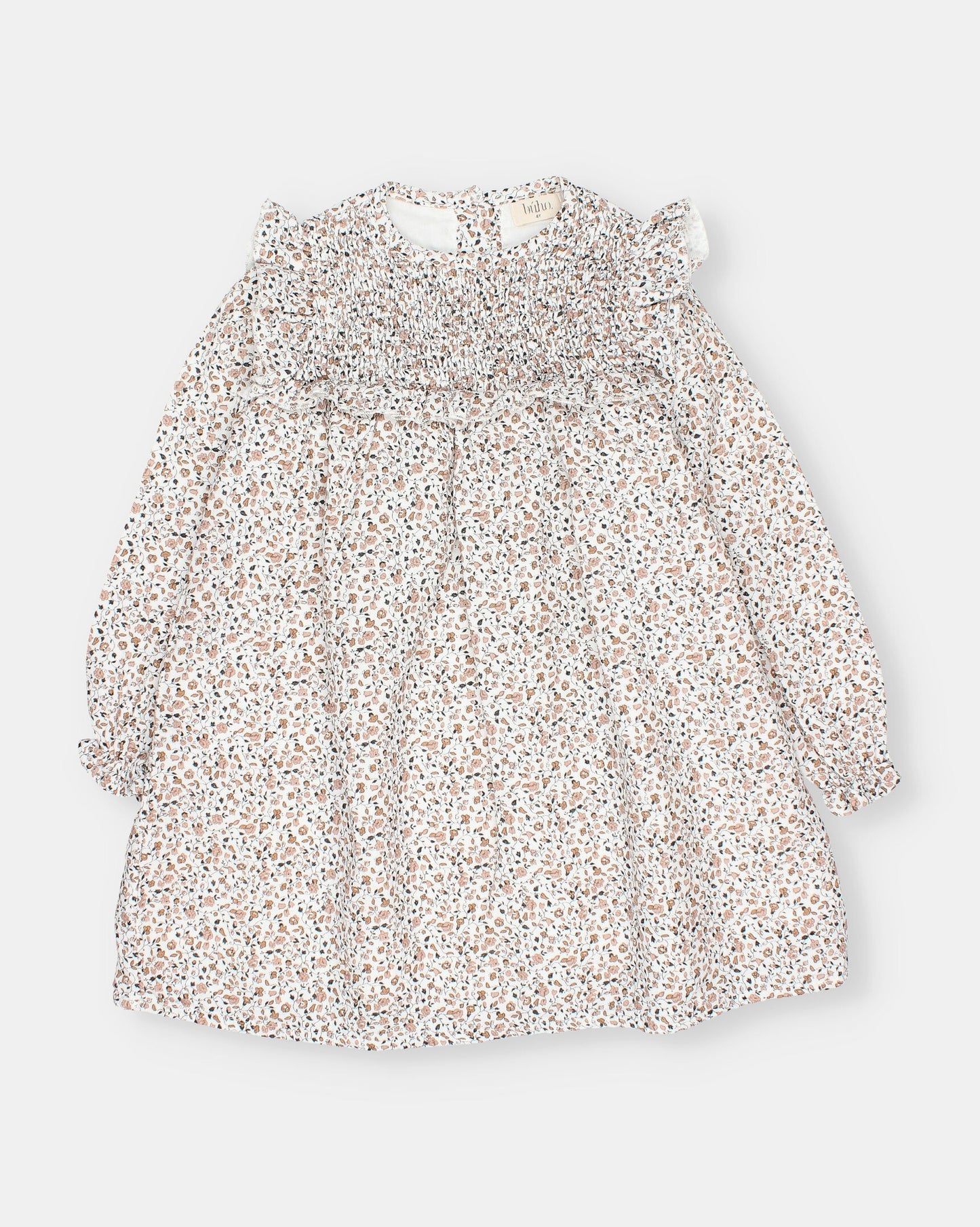 Vestido estampado de flores- BÚHO
