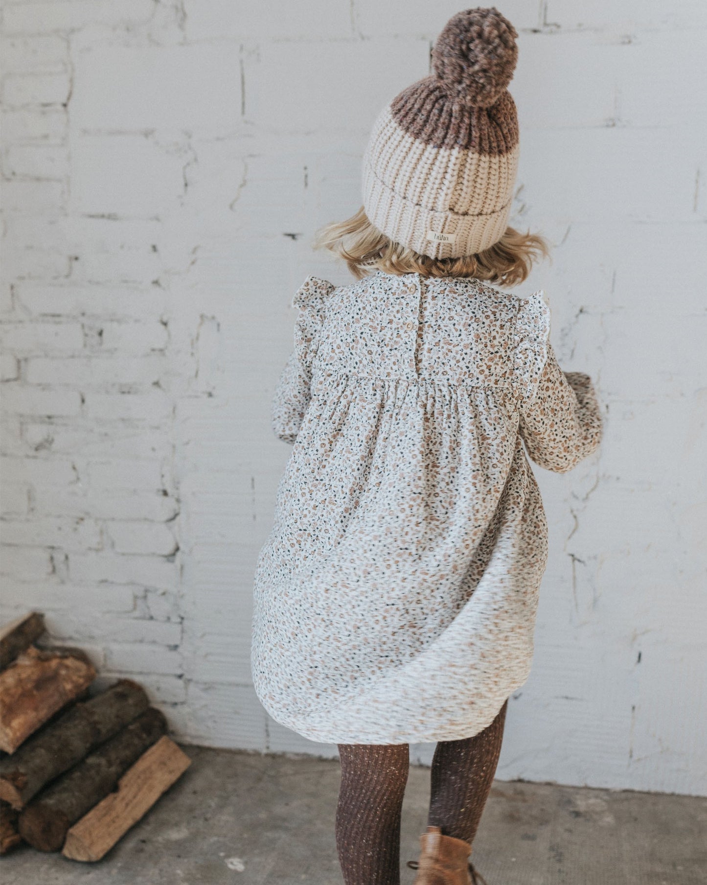 Vestido estampado de flores- BÚHO