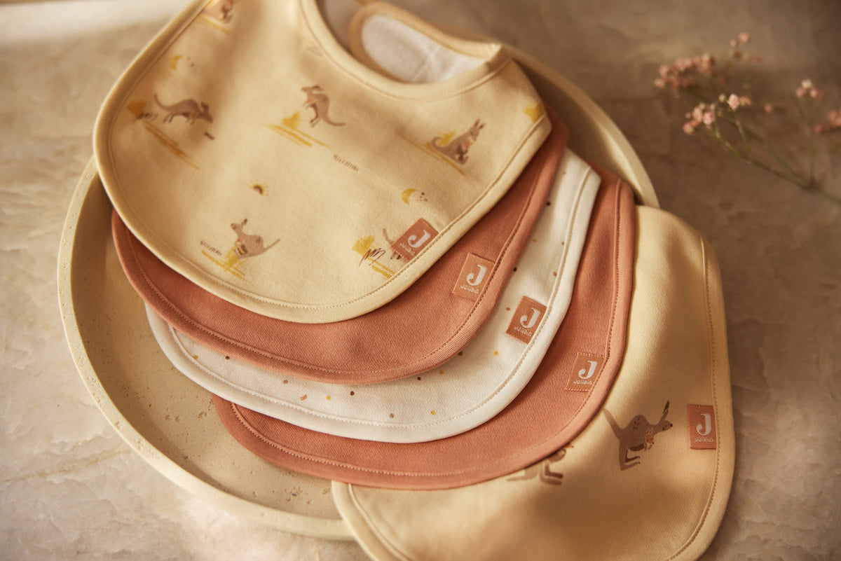 Baberos Waterproof Canguros Pack 5- JOLLEIN