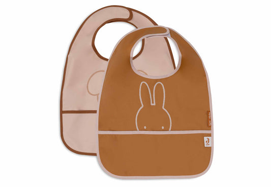 BABERO Waterproof conejito-Perrito Rosa silvestre- JOLLEIN