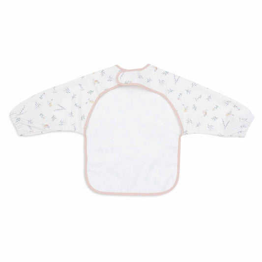 Babero impermeable con mangas Pajaritos- - JOLLEIN
