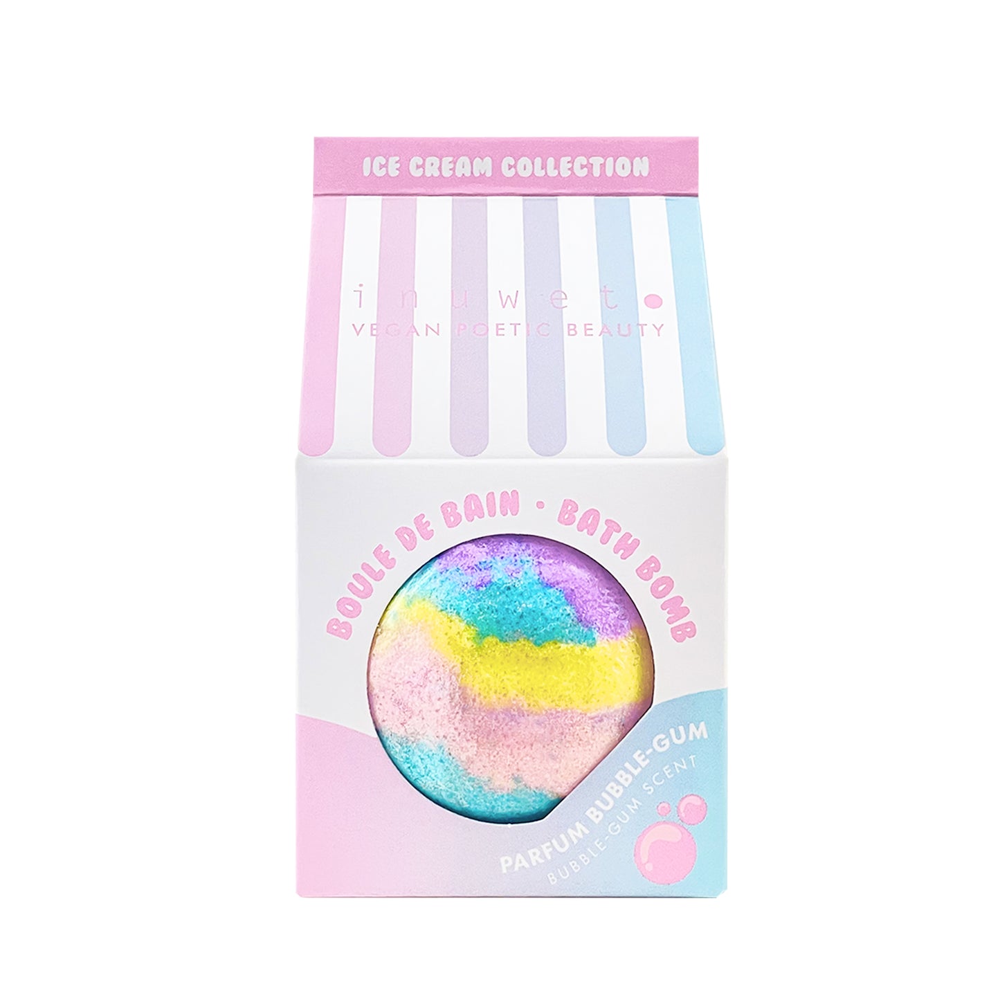 Bombas de Baño Colección Helado Aroma Chicle-INUWET