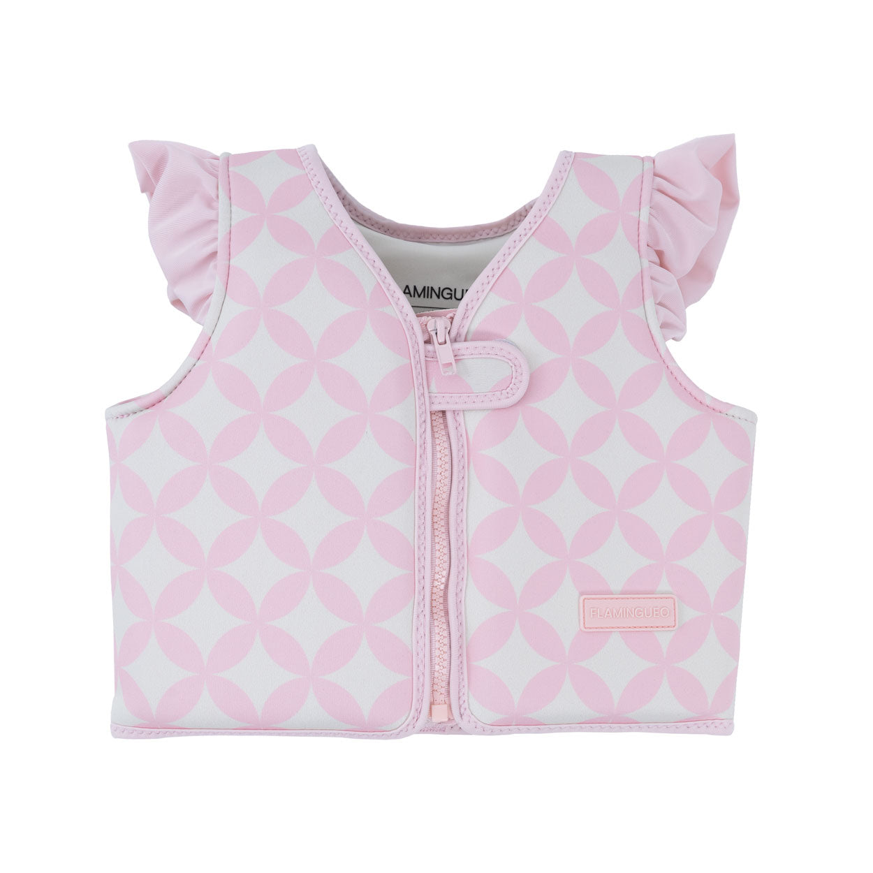 Chaleco de flotación  niños rosa- FLAMINGUEO