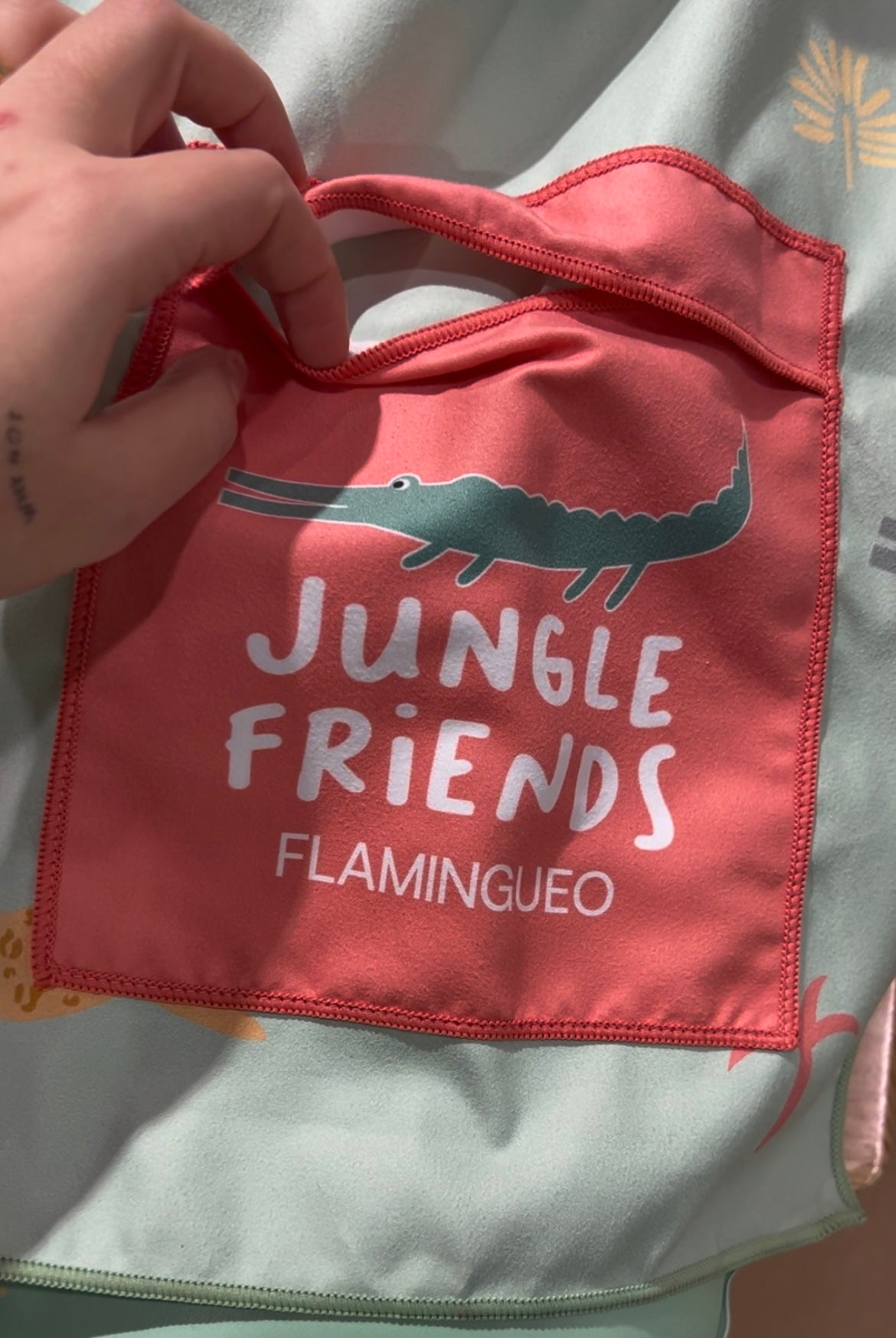 Toalla niños ALAN-Jungle -FLAMINGUEO