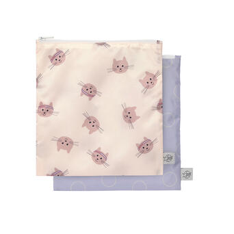 Bolsa Aislante Alimentos 2pcs Gatos -LÄSSIG