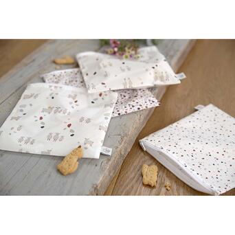 Bolsa Aislante Alimentos 2pcs  Flores -LÄSSIG