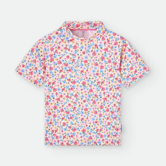 Camiseta Baño estampado flores- WATERLEMON
