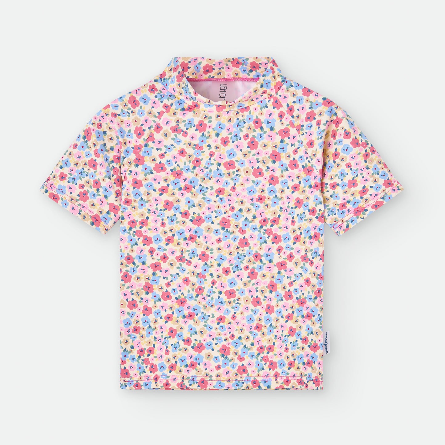 Camiseta Baño estampado flores- WATERLEMON