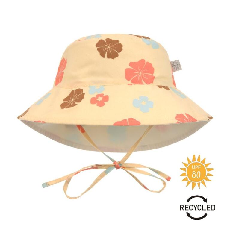 Gorro reversible UV80+ FLOWERS- LÄSSIG