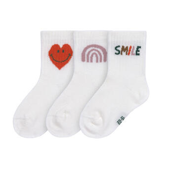Calcetines 3 Uds Little Smil- LÄSSIG