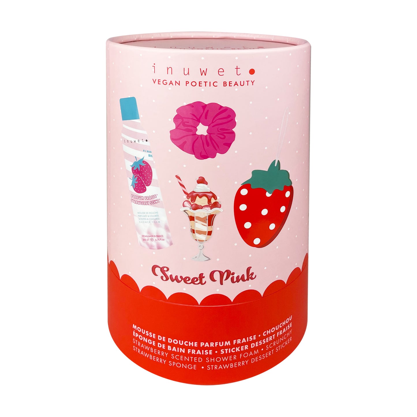 Set de Baño Dulce Fresa Aroma Fresa- INUWET