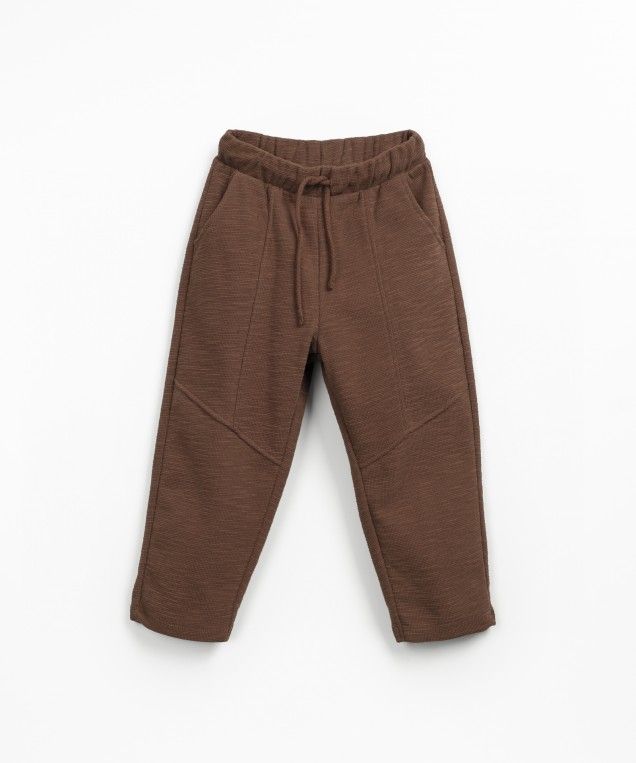 Pantalón  Rib Flamé Marrón- PLAY UP