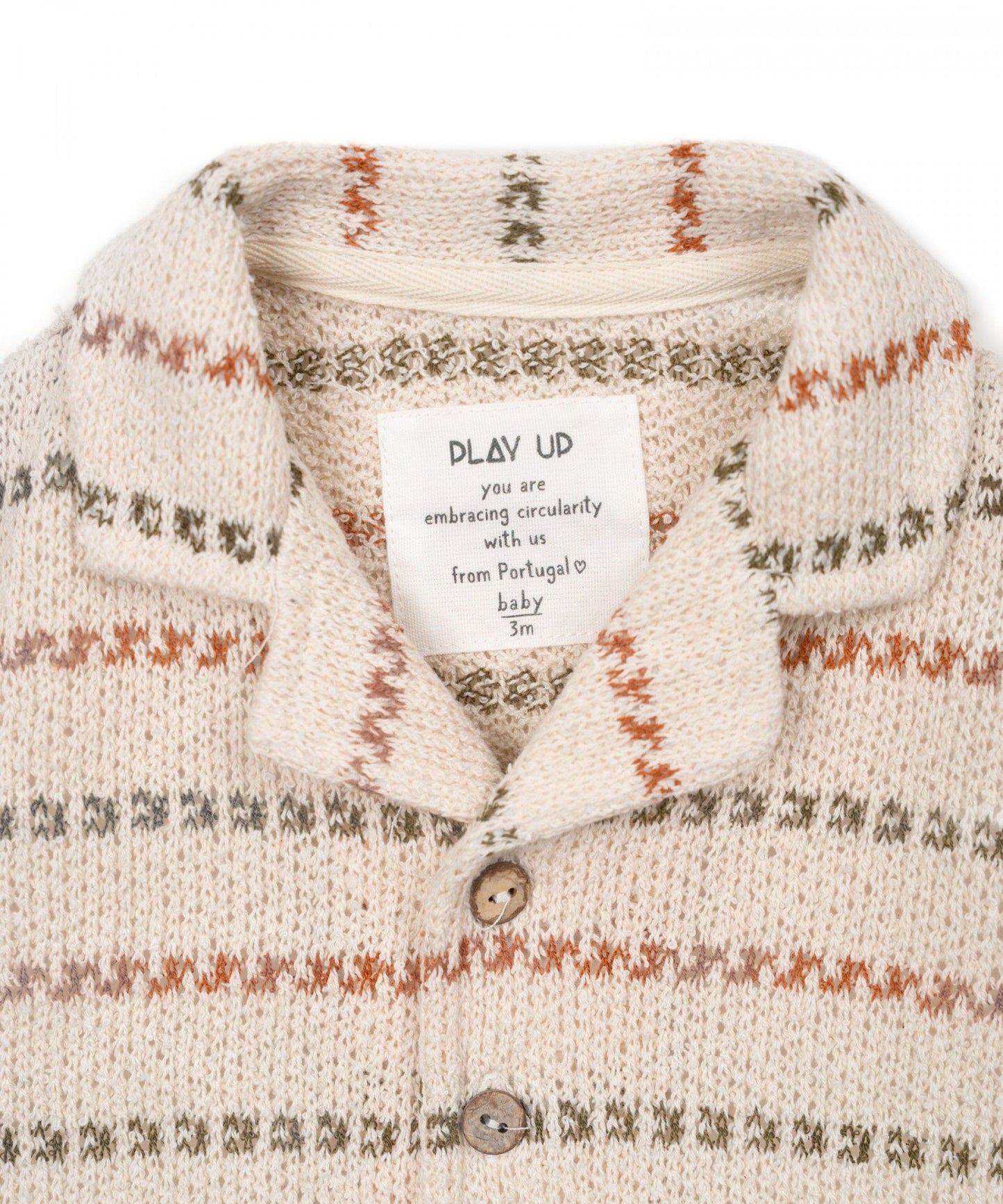 Camisa de punto a rayas - PLAY UP