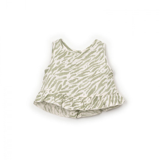 Top  Safari verde- PLAY UP