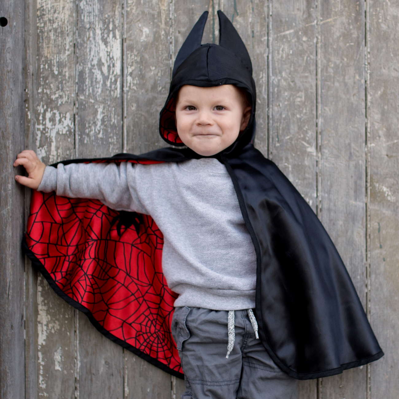 Capa reversible Batman y Spiderman - GREAT PRETENDERS