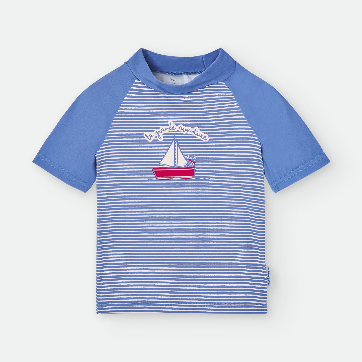 Camiseta Baño estampado barco- WATERLEMON
