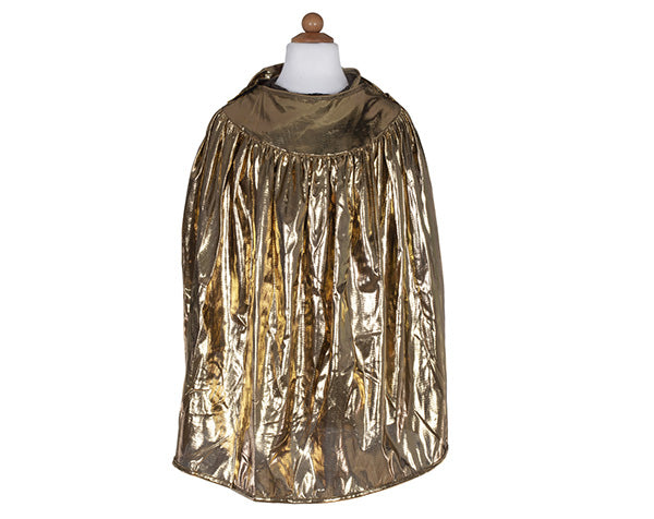 Disfraz de Capa de  Caballero Medieval Dorado- GREAT PRETENDERS