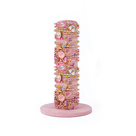 Pulseras  bolitas con colgantes- GREAT PRETENDERS