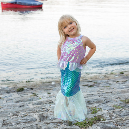 Disfraz de Sirena Lila- GREAT PRETENDERS