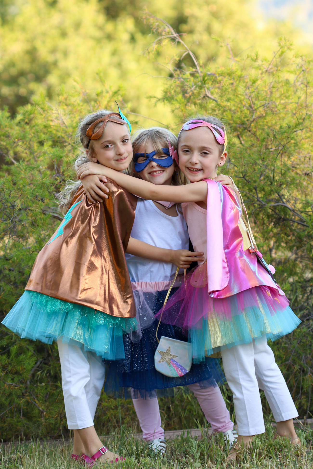 Pack disfraz tutu, capa y máscara Turquesa - GREAT PRETENDERS
