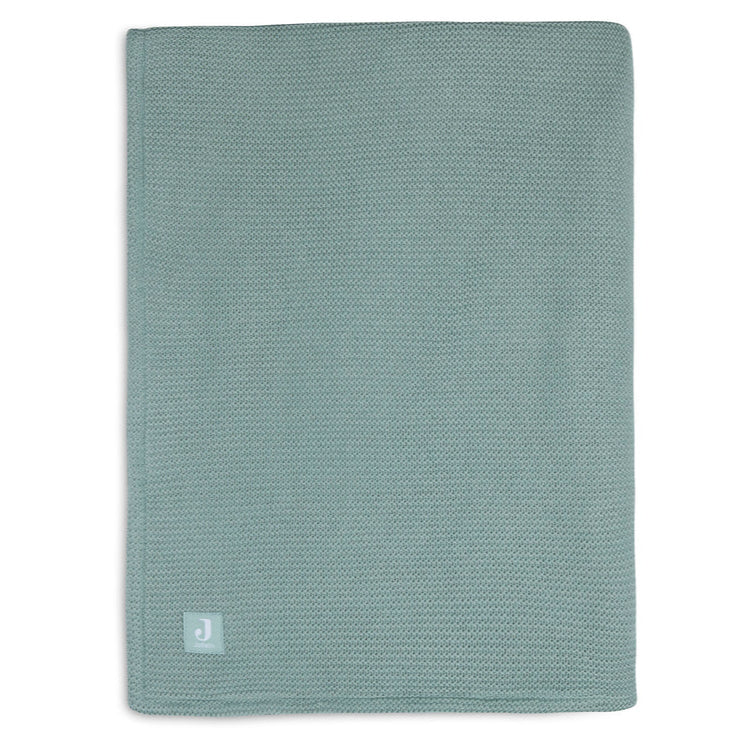 Manta cuna  forro polar Verde Bosque - JOLLEIN