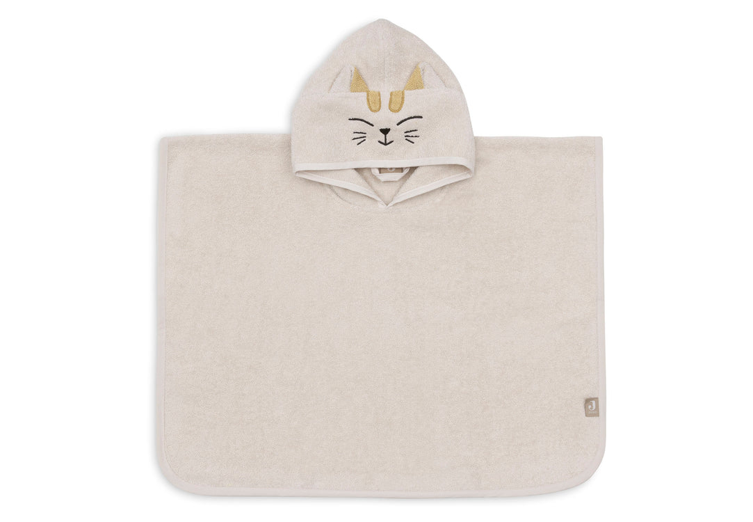 Toalla Poncho Gato beige- JOLLEIN