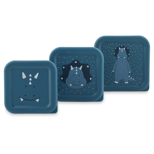 Fiambrera nido 3 unidades Triceratops- TRIXIE