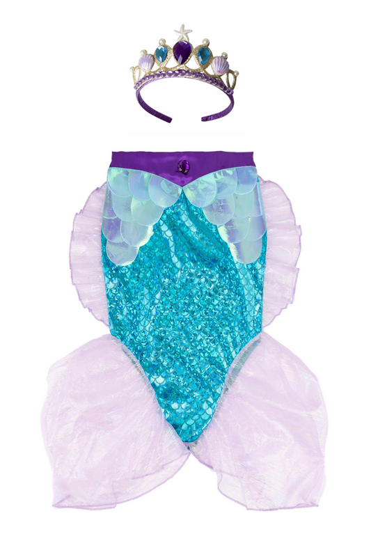 Disfraz Cola de sirena Lila- GREAT PRETENDERS