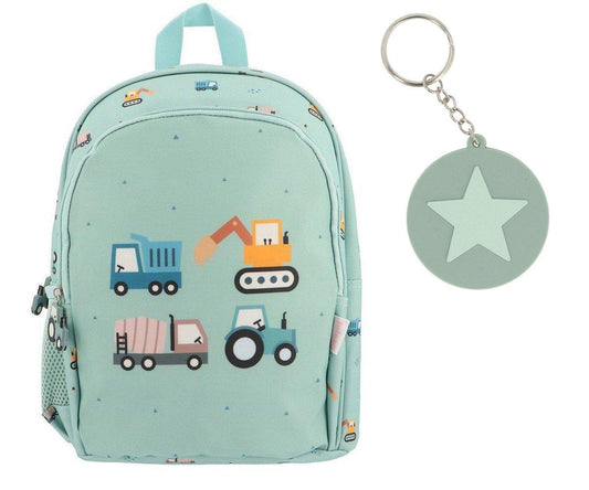 Mochila Mediana Trucks+ Llavero Personalizable-TUTETE