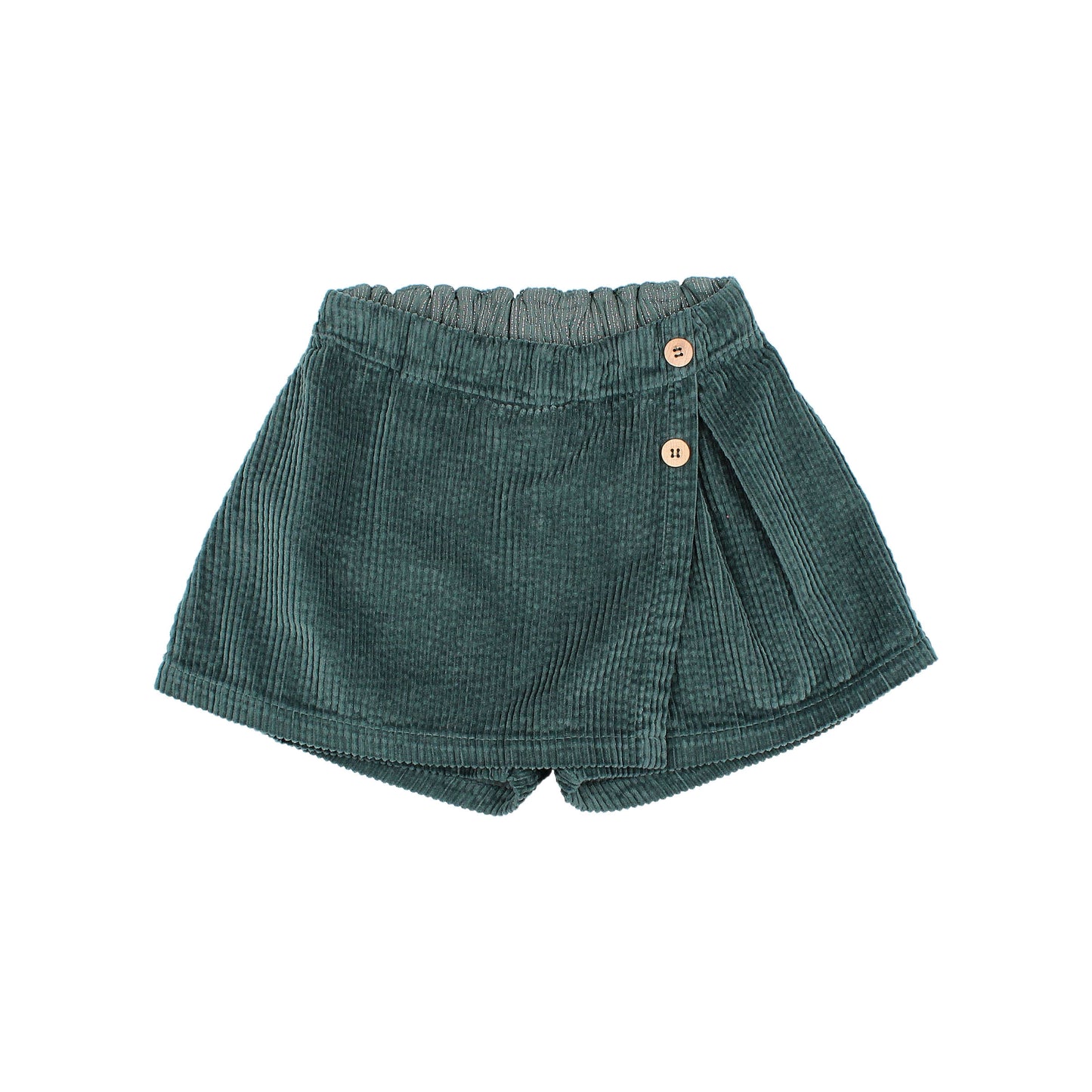 Falda-pantalón de pana verde- BÚHO