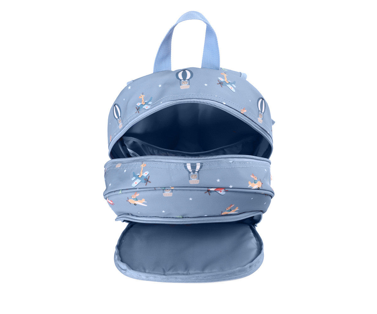 Mochila Infantil Globos y Aviones-TUTETE