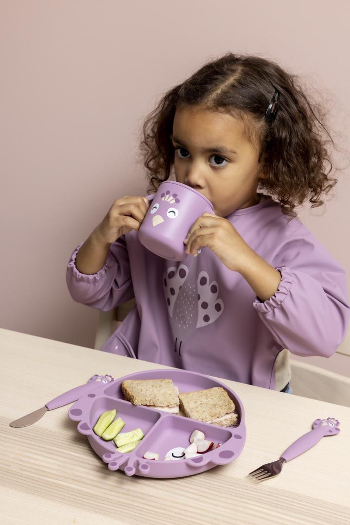 Taza Silicona Pavo Real- TRIXIE