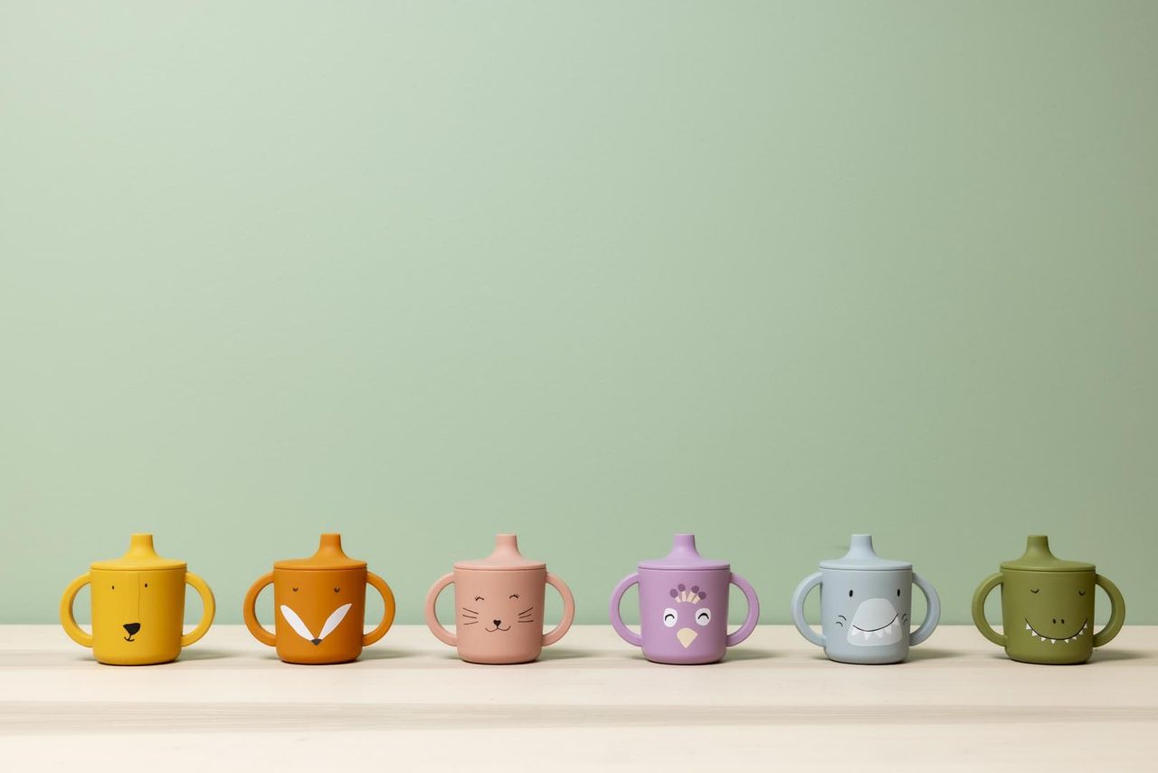 Taza Silicona Pavo Real- TRIXIE