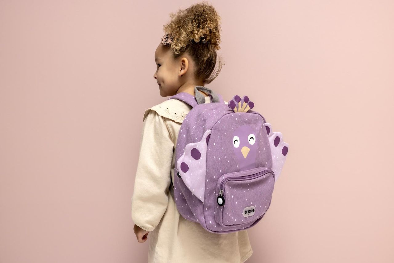 Mochila de Animales Pequeña Pavo Real - TRIXIE
