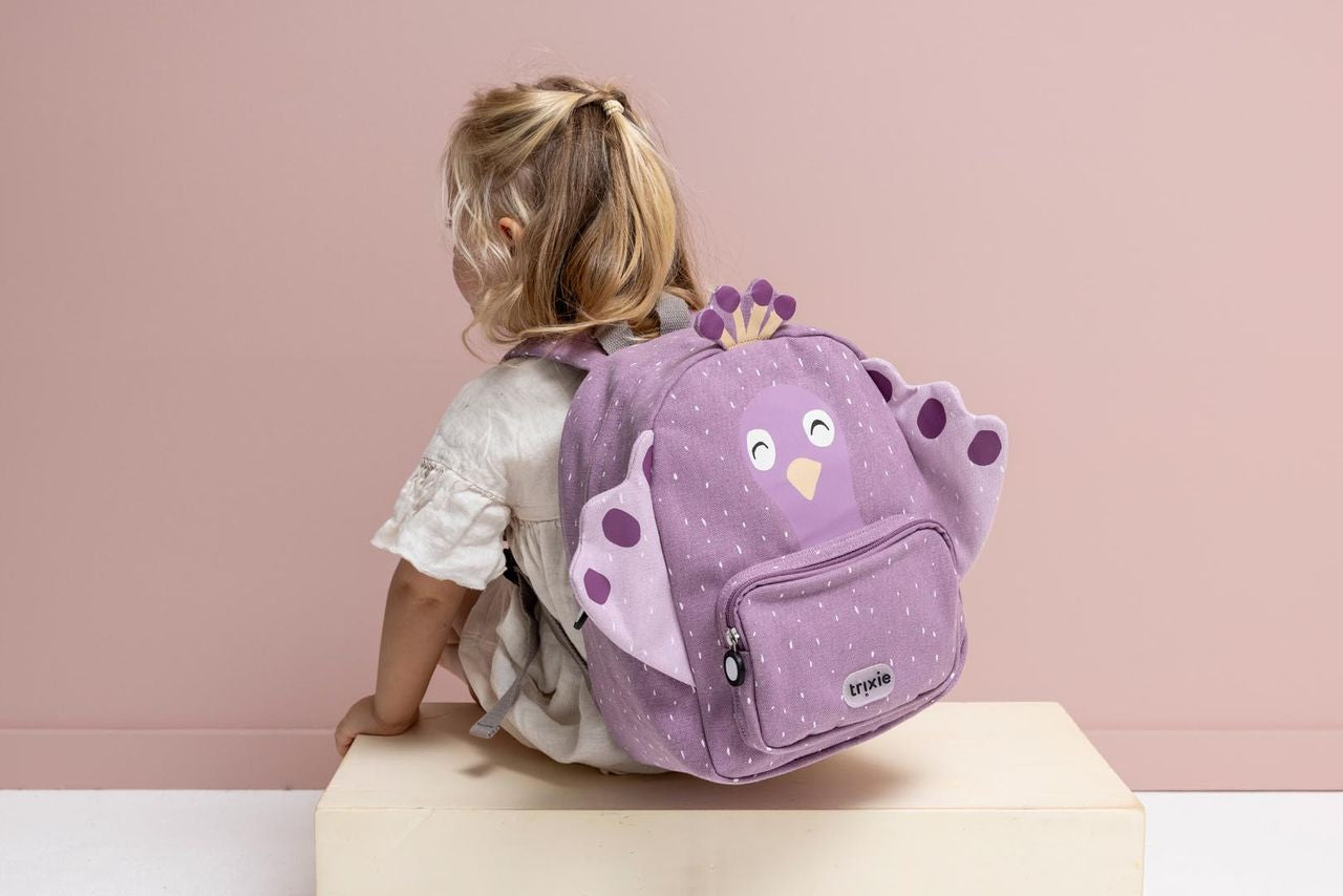 Mochila de Animales Pequeña Pavo Real - TRIXIE