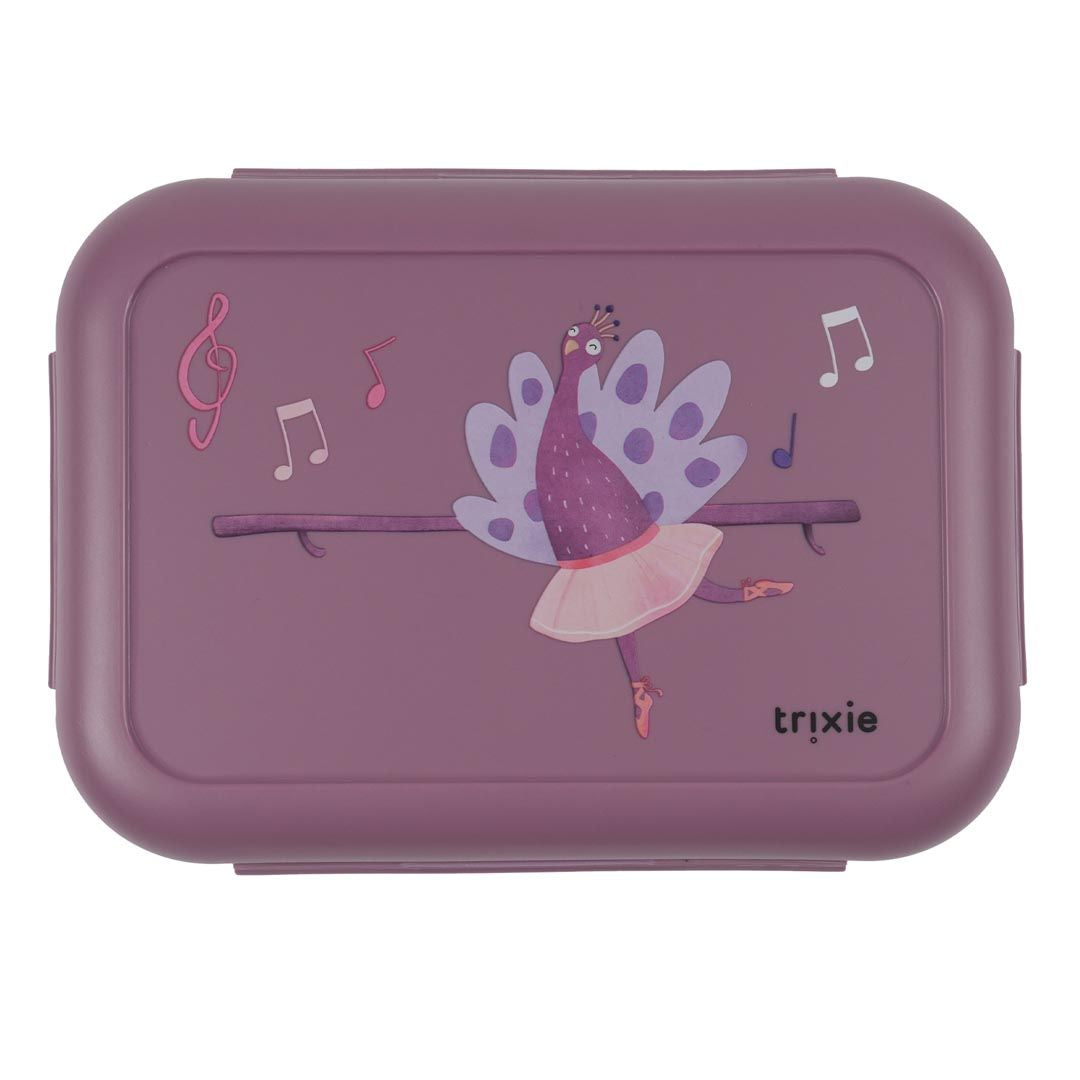 Fiambrera PP Pequeña Pavo Real Bailarín- TRIXIE
