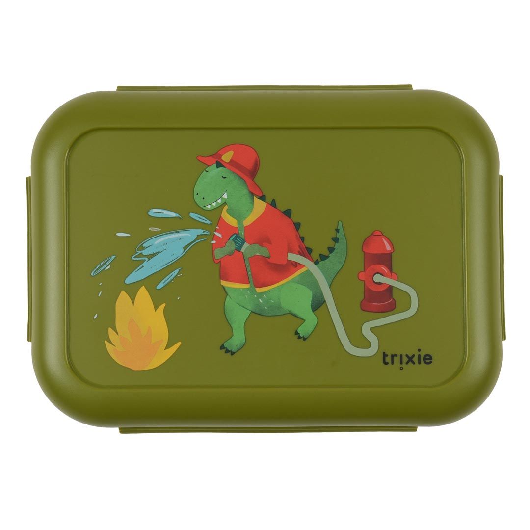 Fiambrera PP Pequeña Dino Bombero- TRIXIE