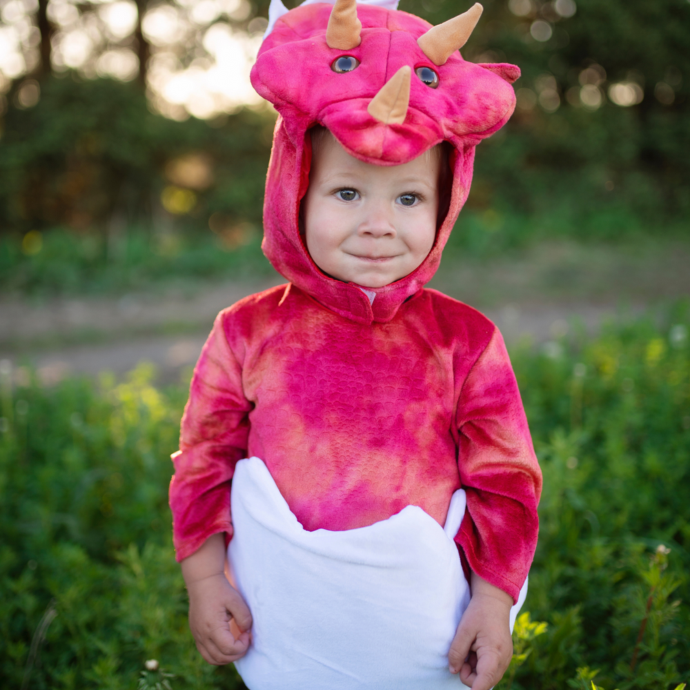 Baby Dino triceratops con cola de huevo- GREAT PRETENDERS