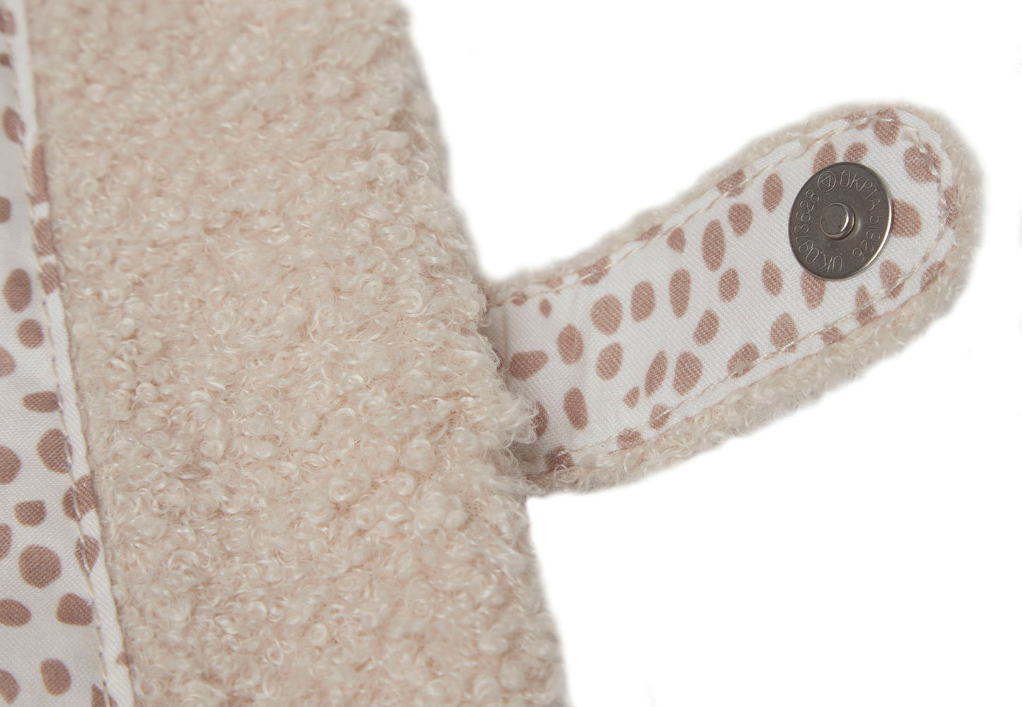 Porta documentos rizo Beige- JOLLEIN