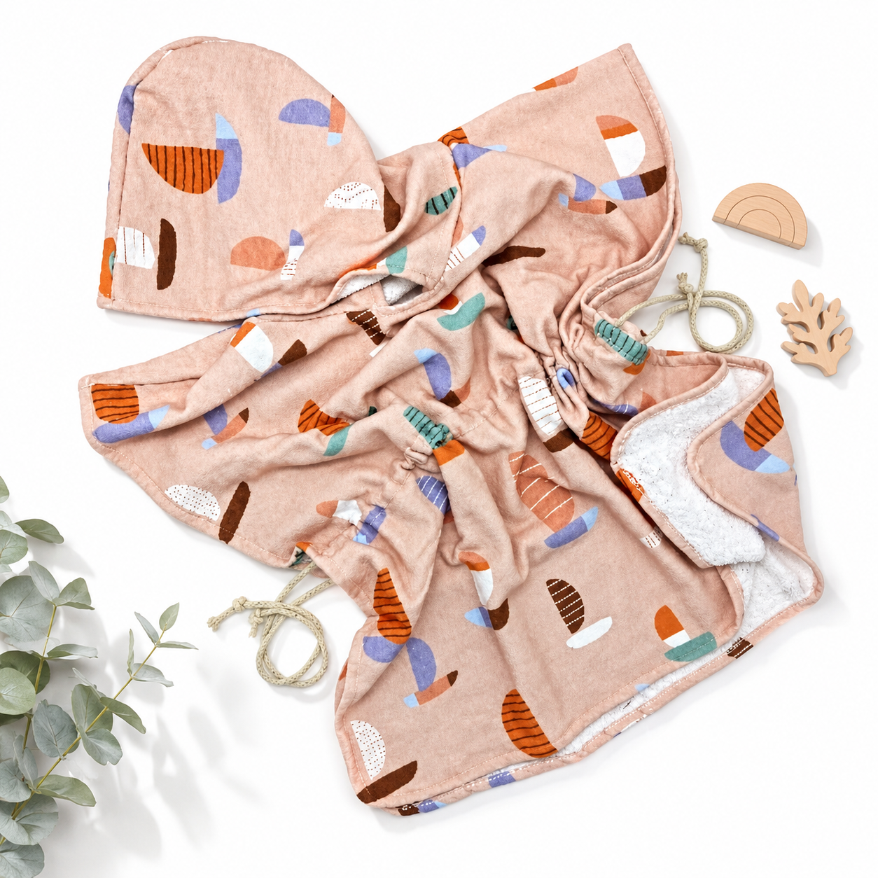 Toallas Poncho Estampadas- MONNUAGE