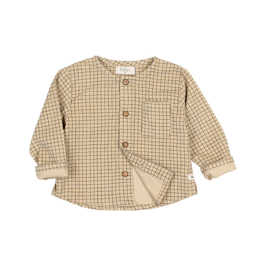 Camisa mini cuadros BB- BÚHO