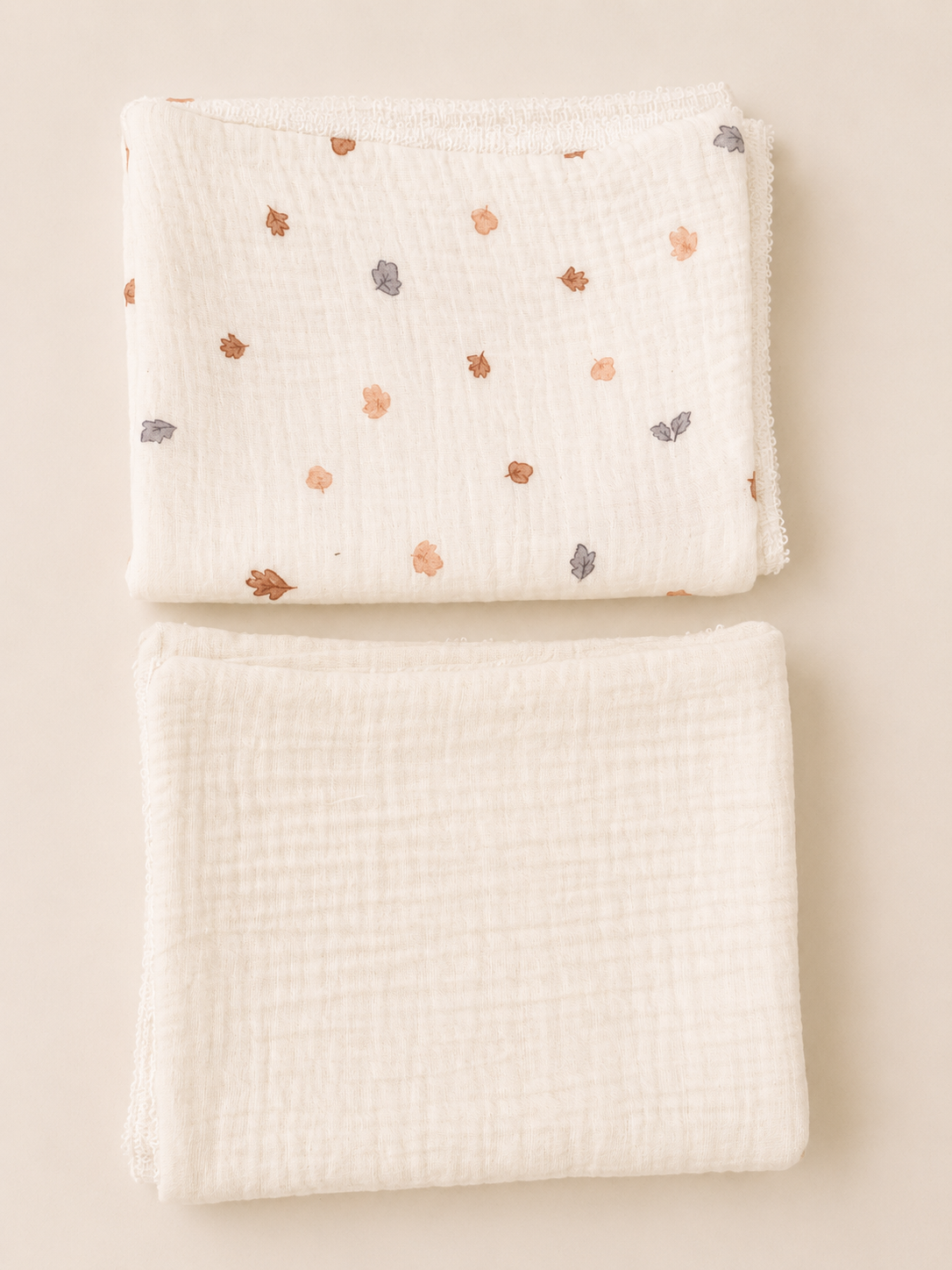 Pack Toallitas Lactancia Blanco y Otoño-REPUNTS BY RAQUEL