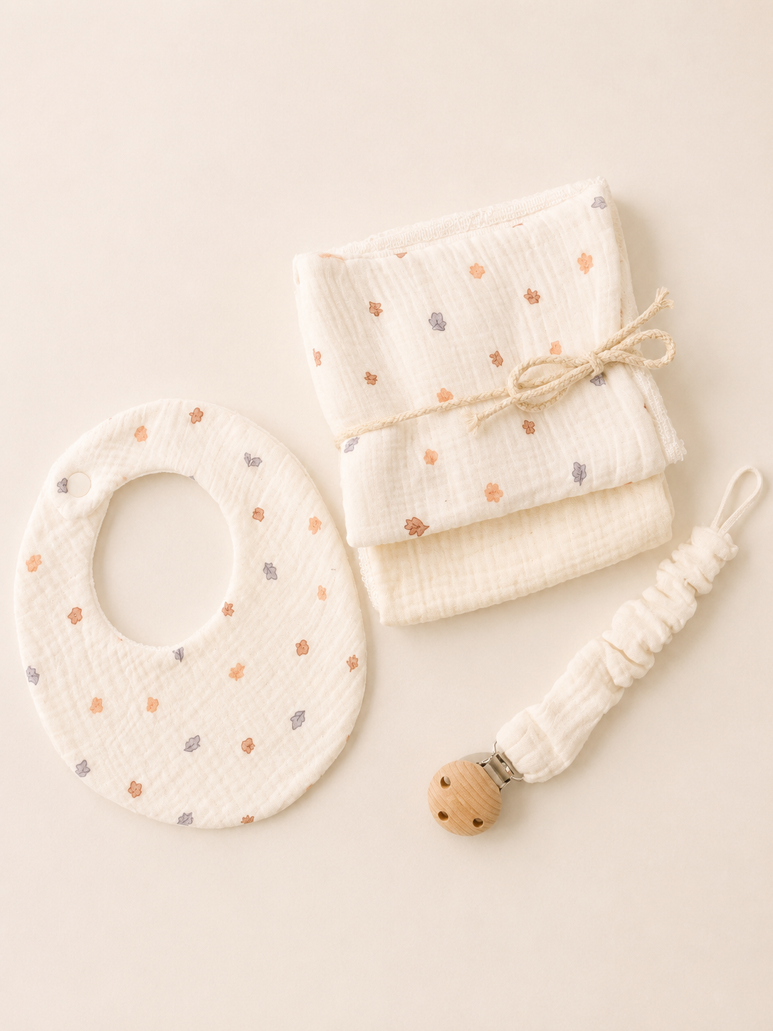Pack Toallitas Lactancia Blanco y Otoño-REPUNTS BY RAQUEL