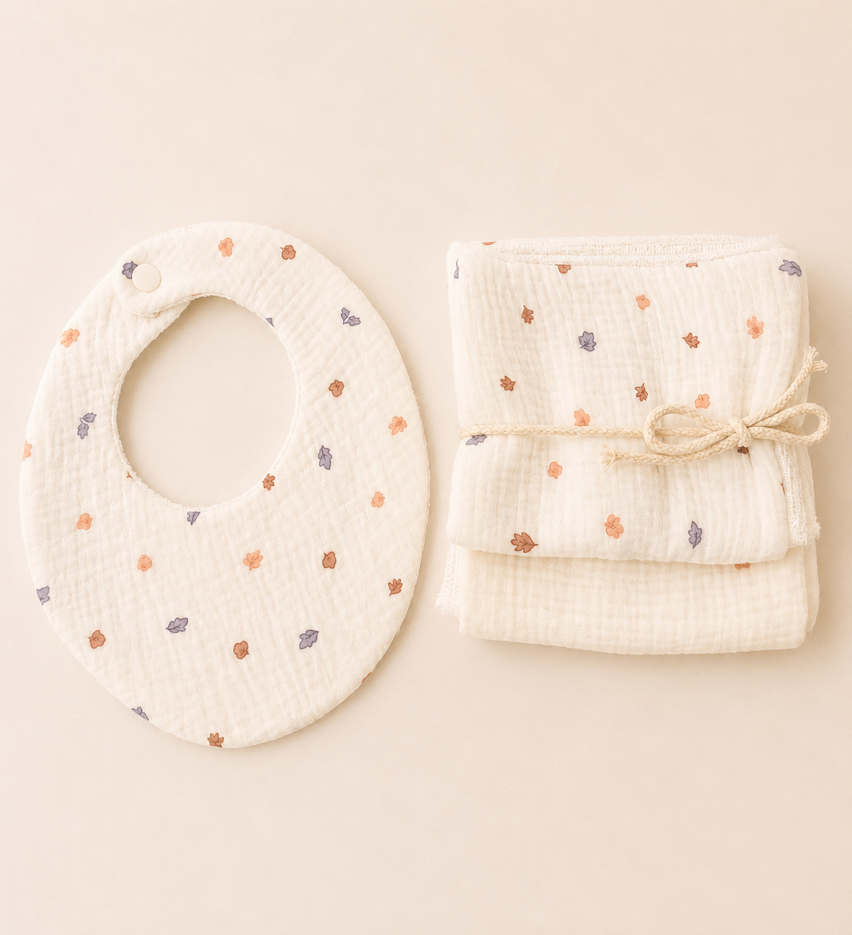 Pack Toallitas Lactancia Blanco y Otoño-REPUNTS BY RAQUEL